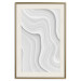 Wall Poster Snowdrift - gray path with line texture in artistic motif 124480 additionalThumb 19