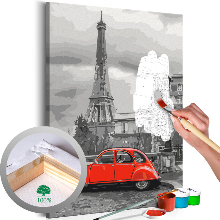 Paint by number Car in Paris 127380