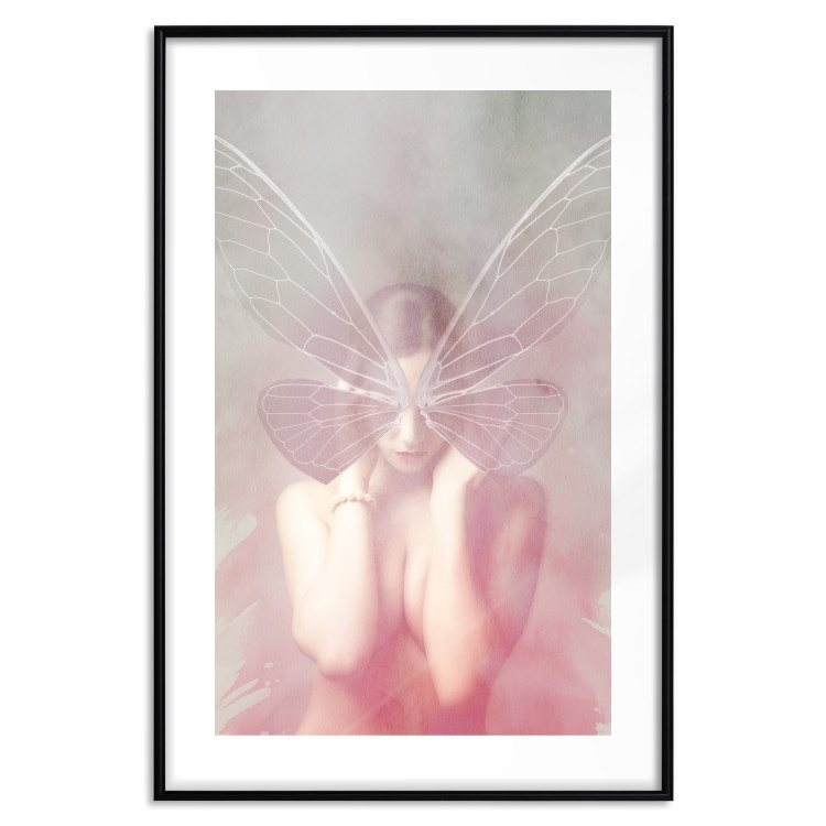 Poster Night Butterfly - abstract composition of a butterfly and a woman in the form of an act 127480 additionalImage 15
