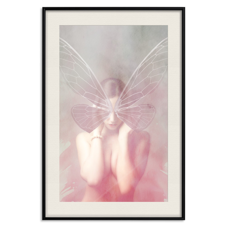 Poster Night Butterfly - abstract composition of a butterfly and a woman in the form of an act 127480 additionalImage 19