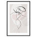 Wall Poster Beige Energy - abstract line art of human silhouette on light background 128080 additionalThumb 17