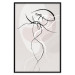 Wall Poster Beige Energy - abstract line art of human silhouette on light background 128080 additionalThumb 16