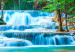 Large canvas print Sapphire Waterfalls II [Large Format] 128880 additionalThumb 5