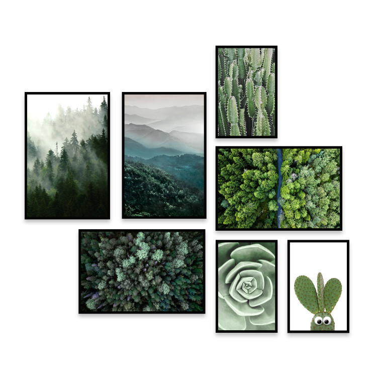 Wall gallery set Soothing nature 129680 additionalImage 1