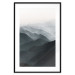 Wall Poster Parallel Ridges - dark mountain landscape against a bright light background 130380 additionalThumb 17
