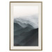 Wall Poster Parallel Ridges - dark mountain landscape against a bright light background 130380 additionalThumb 20