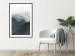 Wall Poster Parallel Ridges - dark mountain landscape against a bright light background 130380 additionalThumb 23