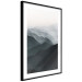 Wall Poster Parallel Ridges - dark mountain landscape against a bright light background 130380 additionalThumb 4