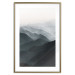 Wall Poster Parallel Ridges - dark mountain landscape against a bright light background 130380 additionalThumb 16