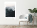 Wall Poster Parallel Ridges - dark mountain landscape against a bright light background 130380 additionalThumb 11