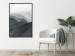 Wall Poster Parallel Ridges - dark mountain landscape against a bright light background 130380 additionalThumb 10