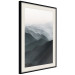 Wall Poster Parallel Ridges - dark mountain landscape against a bright light background 130380 additionalThumb 13