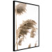 Poster Dry Wind - plant landscape in the wind on a contrasting white background 131780 additionalThumb 11