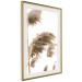 Poster Dry Wind - plant landscape in the wind on a contrasting white background 131780 additionalThumb 3