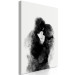 Canvas Print Memory of a Kiss (1-piece) Vertical - abstract people 131980 additionalThumb 2