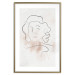 Wall Poster Star Line - abstract line art of Marilyn Monroe on a light background 134180 additionalThumb 16