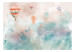 Wall Mural Dreamland - watercolour landscape with tents and balloons for children 135480 additionalThumb 1