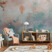 Wall Mural Dreamland - watercolour landscape with tents and balloons for children 135480 additionalThumb 8