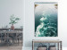 Canvas Turquoise Waves (1-piece) Vertical - water and mountain landscape in the background 138780 additionalThumb 3