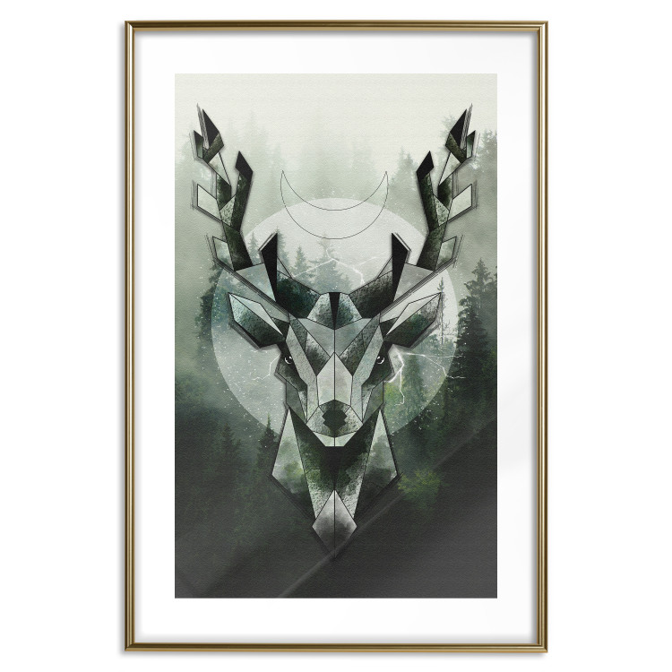 Wall Poster Green Deer [Poster] 143780 additionalImage 19