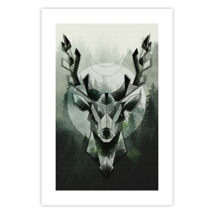 Wall Poster Green Deer [Poster] 143780 additionalImage 16