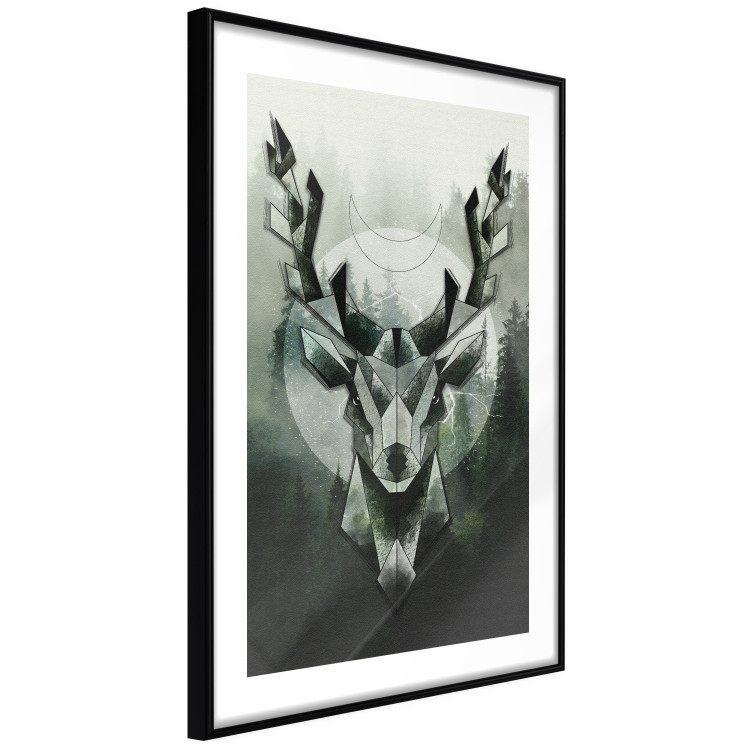 Wall Poster Green Deer [Poster] 143780 additionalImage 5