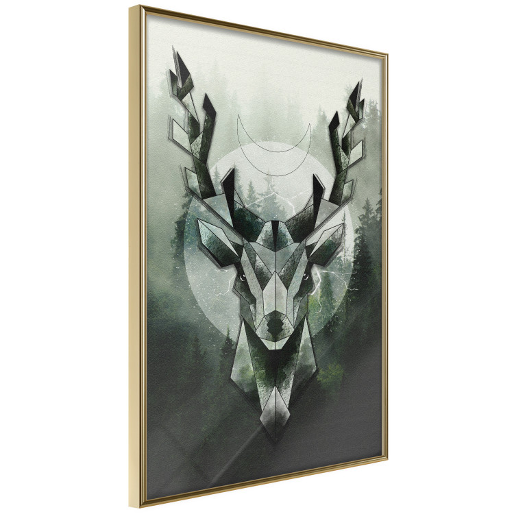 Wall Poster Green Deer [Poster] 143780 additionalImage 6