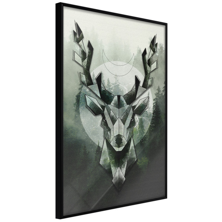 Wall Poster Green Deer [Poster] 143780 additionalImage 8