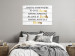 Canvas Home Maxim (1-piece) - black text with golden elements 145280 additionalThumb 3