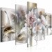 Canvas Print Abstraction With Flowers - Spring Blooming With Gold Elements 148480 additionalThumb 2
