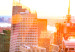 Canvas Art Print Beautiful Manhattan (1-piece) - New York City skyscrapers and sunrise 149080 additionalThumb 4