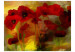 Photo Wallpaper Poppies in Warm Tones - Artistic Shot of Flowers on a Muted Background 60380 additionalThumb 1