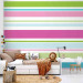 Wall Mural Bright Stripes - Background with Geometric Shape in the Form of Colorful Stripes 60780 additionalThumb 6