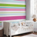 Wall Mural Bright Stripes - Background with Geometric Shape in the Form of Colorful Stripes 60780 additionalThumb 5
