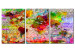 Canvas Print Rainbow World 90080