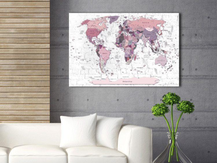 Canvas Art Print Pink Frontiers 90580 additionalImage 3