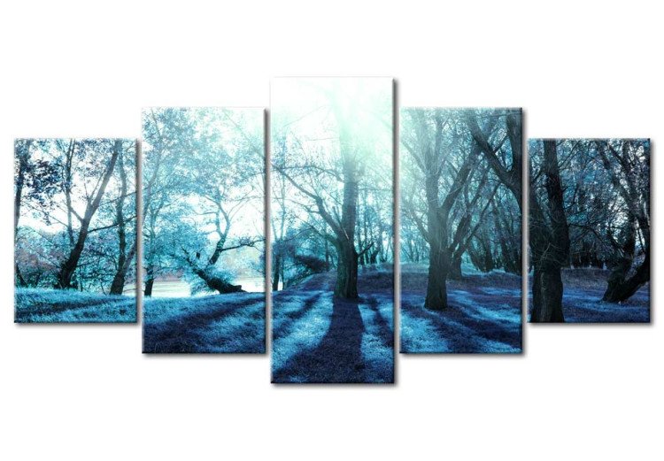 Print On Glass Blue Glade [Glass] 92380 additionalImage 2