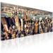 Canvas Art Print Flight Over New York (5-piece) - Bird's Eye View of the City 98580 additionalThumb 2