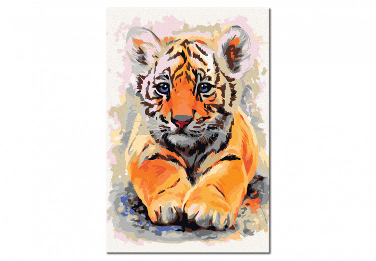 Paint by number Baby Tiger 107490 additionalImage 4