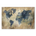 Canvas Print Retro Map (1 Part) Wide 108190 additionalThumb 7