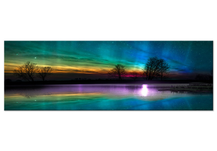 Canvas Print Rainbow Aurora (1 Part) Narrow 108490