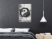 Poster Yin and Yang - black and white abstraction with the Chinese symbol of good and evil 116790 additionalThumb 5