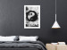 Poster Yin and Yang - black and white abstraction with the Chinese symbol of good and evil 116790 additionalThumb 2