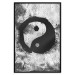 Poster Yin and Yang - black and white abstraction with the Chinese symbol of good and evil 116790 additionalThumb 18