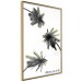 Wall Poster Carefree Moments - tropical palms and black inscriptions on a white background 122290 additionalThumb 12