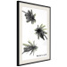 Wall Poster Carefree Moments - tropical palms and black inscriptions on a white background 122290 additionalThumb 3