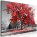 Large canvas print Autumn in the Park (Red) [Large Format] 125590 additionalThumb 3