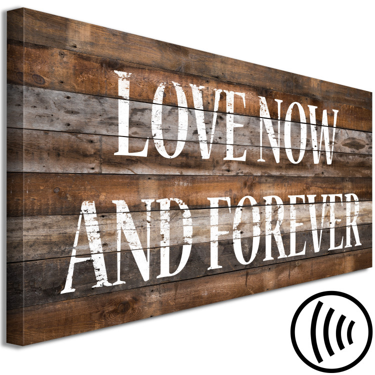 Canvas Art Print Love Now and Forever (1 Part) Narrow 125890 additionalImage 6