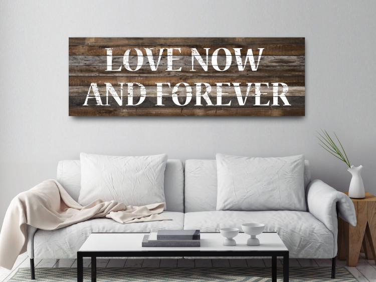 Canvas Art Print Love Now and Forever (1 Part) Narrow 125890 additionalImage 3