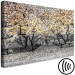 Canvas Print Blooming Magnolias - magnolia trees with flowers in shades of orange 128790 additionalThumb 6